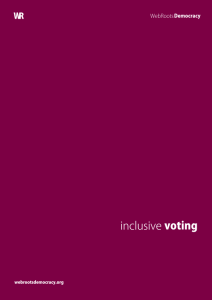 Inclusive Voting cover image